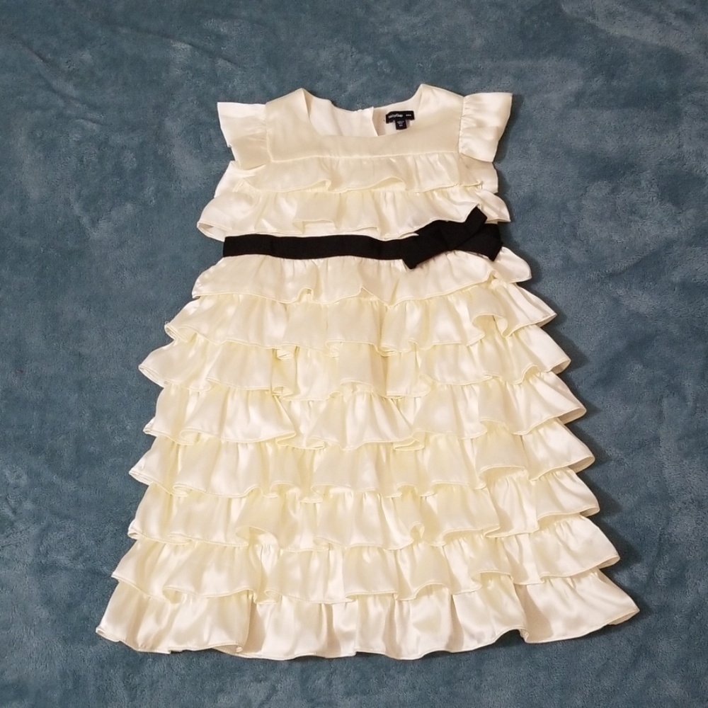 *Baby GAP* Ivory ruffle dress